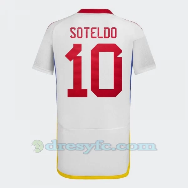 Soteldo #10 Fotbalové Dresy Venezuela Copa America 2024 Venkovní Dres Mužské