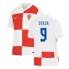 Suker #9 Fotbalové Dresy Chorvatsko Mistrovství Evropy 2024 Domácí Dres Mužské