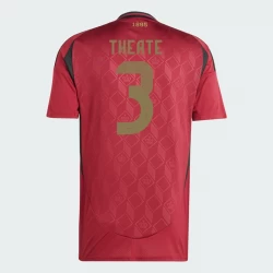 Theate #3 Fotbalové Dresy Belgie Mistrovství Evropy 2024 Domácí Dres Mužské