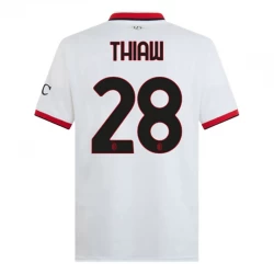 Thiaw #28 Fotbalové Dresy AC Milan 2024-25 Venkovní Dres Mužské