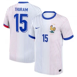 Thuram #15 Fotbalové Dresy Francie Mistrovství Evropy 2024 Venkovní Dres Mužské