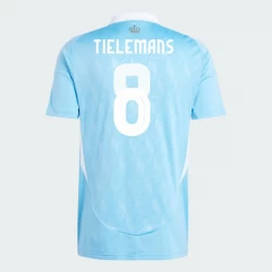 Tielemans #8 Fotbalové Dresy Belgie Mistrovství Evropy 2024 Venkovní Dres Mužské