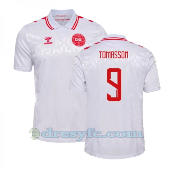 Tomasson #9 Fotbalové Dresy Dánsko Mistrovství Evropy 2024 Venkovní Dres Mužské