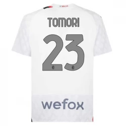 Tomori #23 Fotbalové Dresy AC Milan 2023-24 Venkovní Dres Mužské