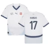 Vargas #17 Fotbalové Dresy Švýcarsko Mistrovství Evropy 2024 Venkovní Dres Mužské