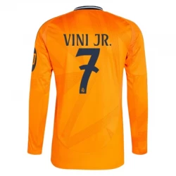 Vinicius Junior #7 Fotbalové Dresy Real Madrid 2024-25 HP Venkovní Dres Mužské Dlouhý Rukáv