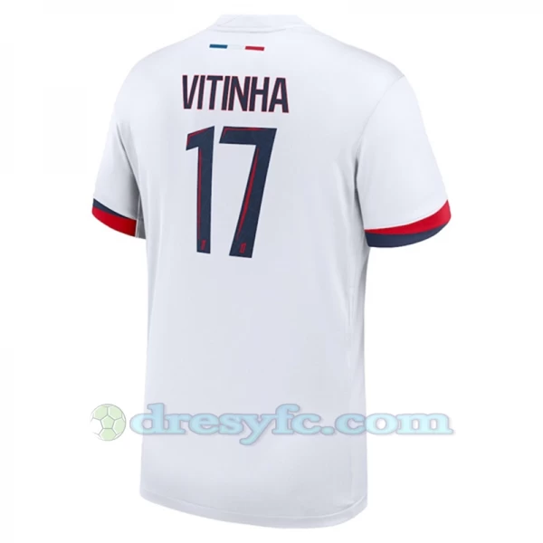 Vitinha #17 Fotbalové Dresy Paris Saint-Germain PSG 2024-25 Venkovní Dres Mužské