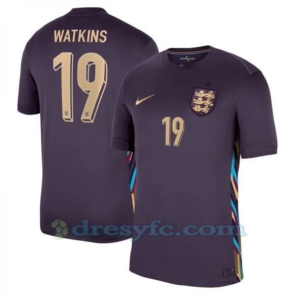 Watkins #19 Fotbalové Dresy Anglie Mistrovství Evropy 2024 Venkovní Dres Mužské