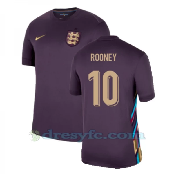 Wayne Rooney #10 Fotbalové Dresy Anglie Mistrovství Evropy 2024 Venkovní Dres Mužské