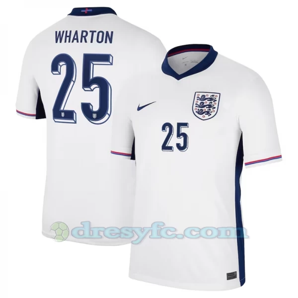 Wharton #25 Fotbalové Dresy Anglie Mistrovství Evropy 2024 Domácí Dres Mužské