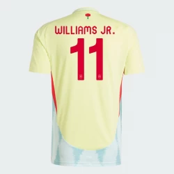 Williams Jr. #11 Fotbalové Dresy Španělsko Mistrovství Evropy 2024 Venkovní Dres Mužské
