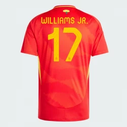 Williams Jr. #17 Fotbalové Dresy Španělsko Mistrovství Evropy 2024 Domácí Dres Mužské
