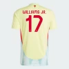 Williams Jr. #17 Fotbalové Dresy Španělsko Mistrovství Evropy 2024 Venkovní Dres Mužské