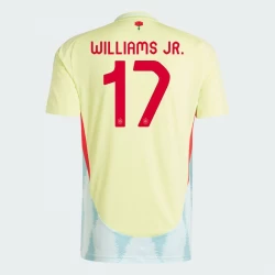 Williams Jr. #17 Fotbalové Dresy Španělsko Mistrovství Evropy 2024 Venkovní Dres Mužské