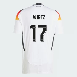 Wirtz #17 Fotbalové Dresy Německo Mistrovství Evropy 2024 Domácí Dres Mužské
