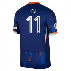 Xavi #11 Fotbalové Dresy Holandsko Mistrovství Evropy 2024 Venkovní Dres Mužské