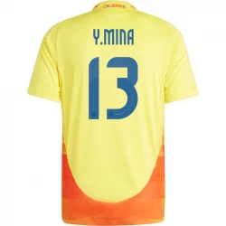 Y. Mina #13 Fotbalové Dresy Kolumbie Copa America 2024 Domácí Dres Mužské