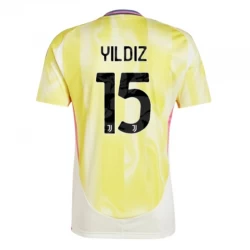 Yildiz #15 Fotbalové Dresy Juventus FC 2024-25 Venkovní Dres Mužské