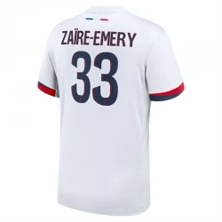 Zaire-Emery #33 Fotbalové Dresy Paris Saint-Germain PSG 2024-25 Venkovní Dres Mužské