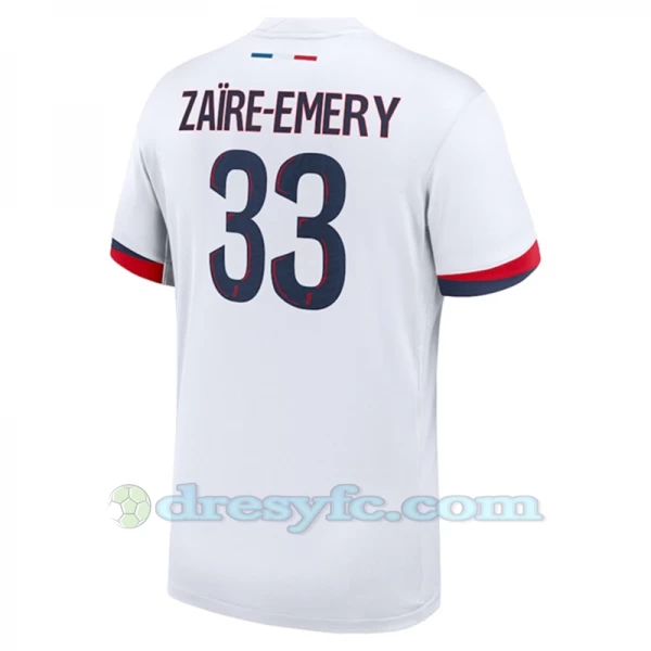 Zaire-Emery #33 Fotbalové Dresy Paris Saint-Germain PSG 2024-25 Venkovní Dres Mužské