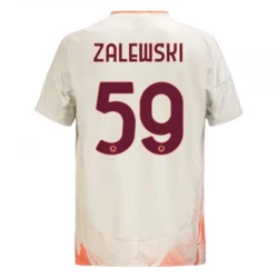 Zalewski #59 Fotbalové Dresy AS Roma 2024-25 Venkovní Dres Mužské